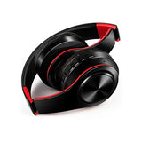 Blue and Black Stereo Bluetooth Headphone
