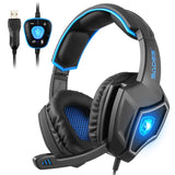 SADES Spirit Wolf USB Gaming Headphone